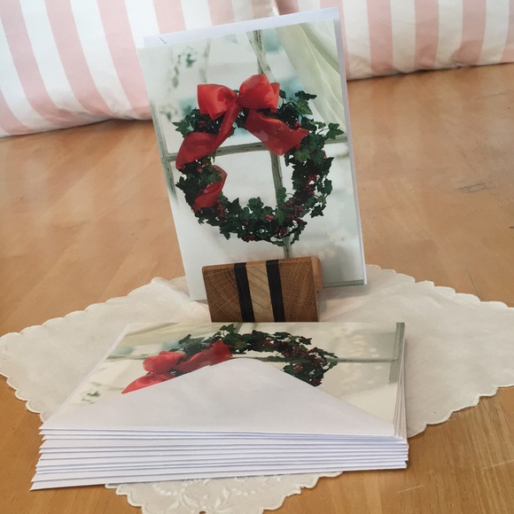 Set of 12 Christmas Cards and Envelopes - Picture 1 of 6